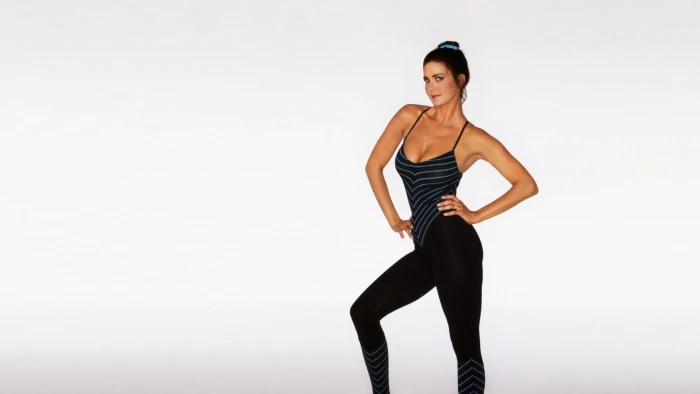 Lynda Carter actress women studio shot hand on hip one person