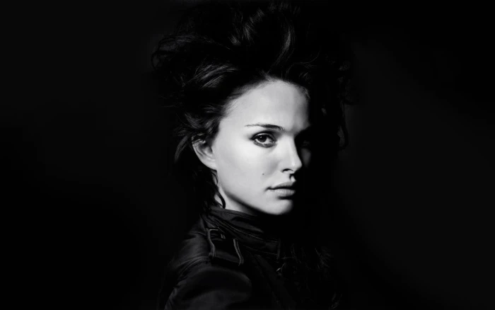 Natalie Portman women face portrait actress celebrity