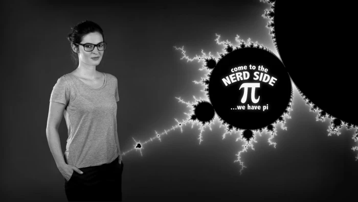 mathematics fractal nerds women with glasses geek