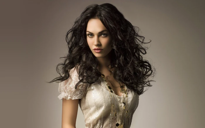Megan Fox actress women model long hair 2k