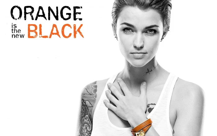 Ruby Rose actress Orange Is the New Black one person portrait