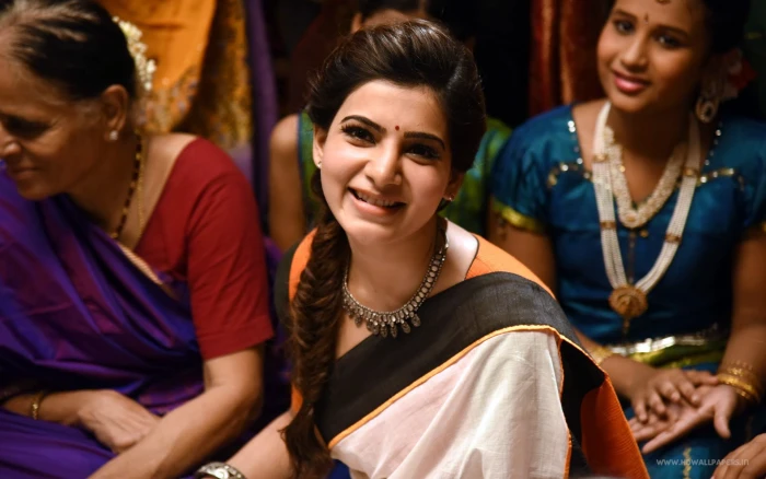 Samantha Tamil Movie Actress women smiling happiness group of people