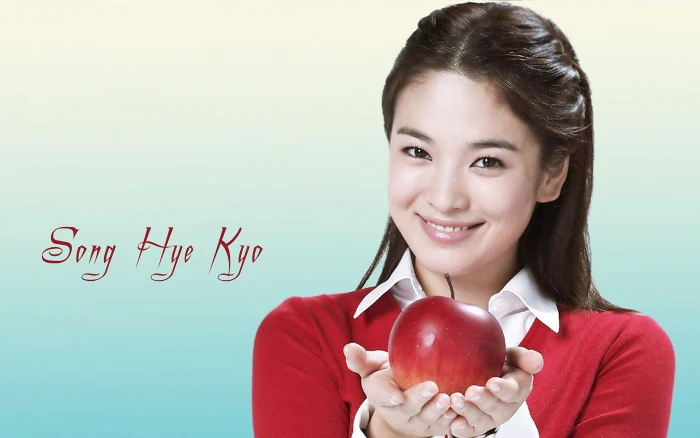 Song Hye Kyo Showing Apple actress south korean 1