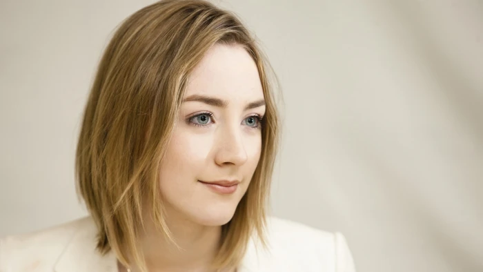 Saoirse Ronan actress women blue eyes headshot portrait 2k
