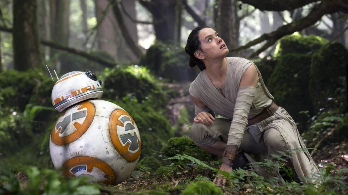 Star Wars BB 8 and Rey The Force Awakens Daisy Ridley