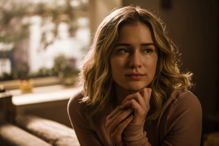 women actress blonde Elizabeth Lail 2k 4k 5k