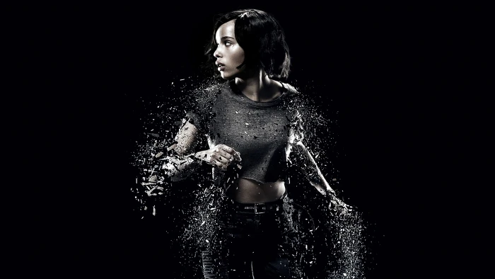 women actress celebrity Zo Kravitz one person studio shot 2k