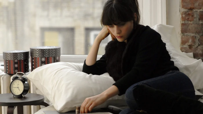 Zooey Deschanel women window actress celebrity one person