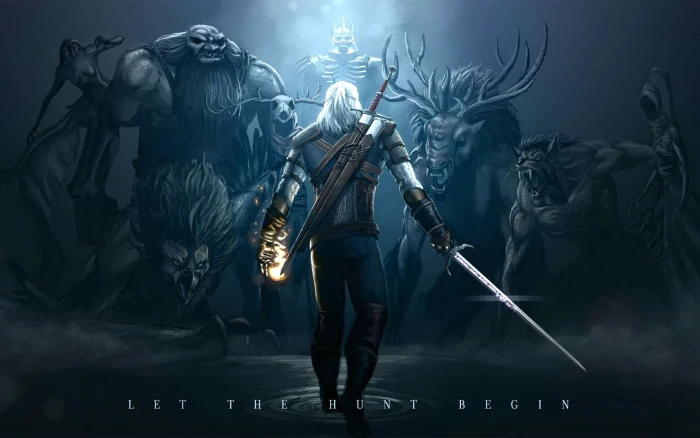 3 action Dark fantasy Fighting Hunt poster warrior wild 2k