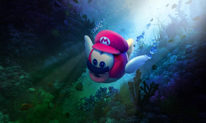 Super Mario Odyssey Underwater 2k 4k 5k