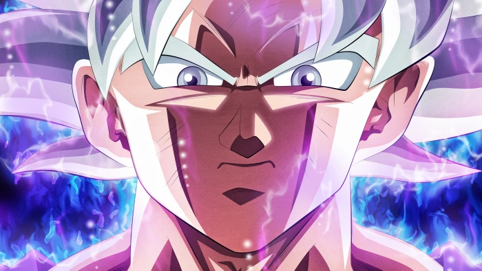 Ultra Instinct Goku Dragon Ball Super art and craft 2k 4k 5k 8k