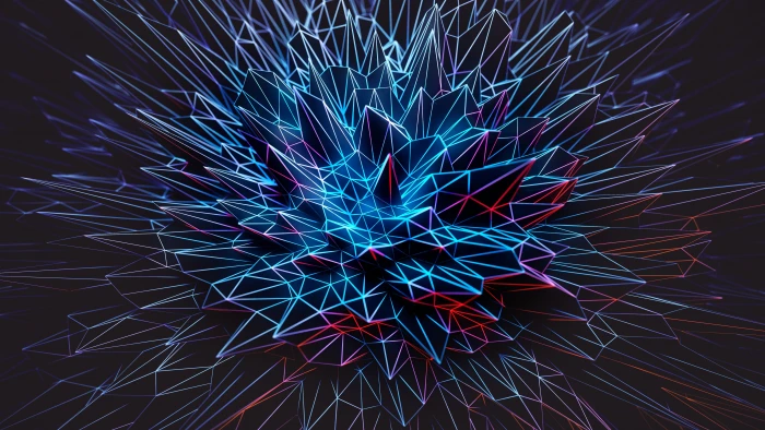 uhd digital art abstract polygonal spike spikes 2 2k 4k 5k 8k