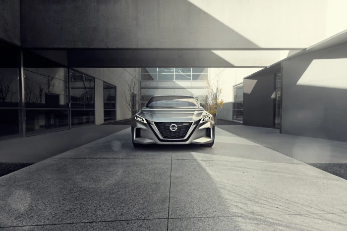 concept front Nissan Vmotion 2 0 architecture built structure 2k 4k 5k