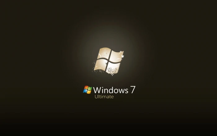 Windows 7 Ultimate wallpaper Abstract Logo Microsoft 2k