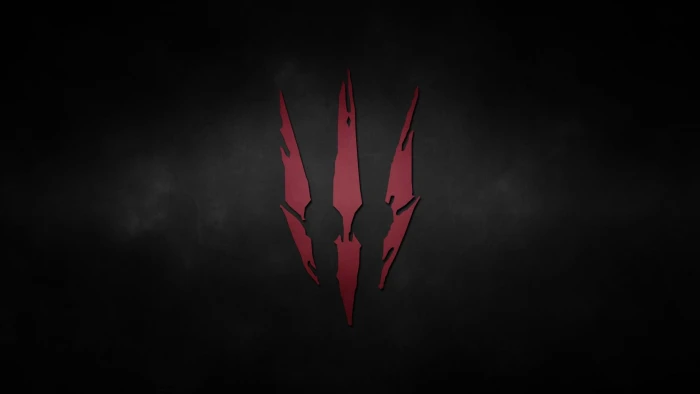 three line red logo The Witcher 3 Wild Hunt video games 2k