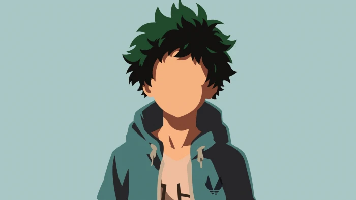 Anime My Hero Academia Boku no Izuku Midoriya 2k