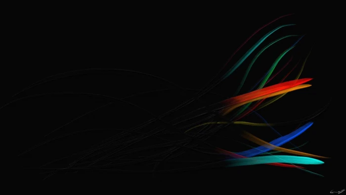 Sony Xperia digital wallpaper abstract painting multi colored 2k