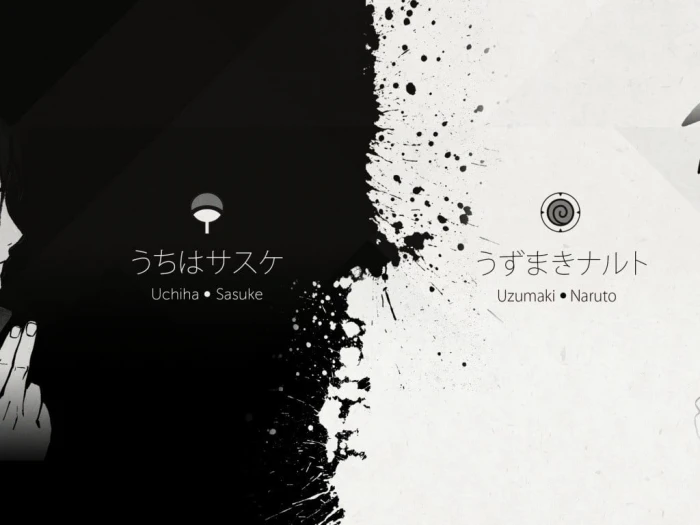 Uzumaki and Uchiha Clan crest Naruto Shippuuden