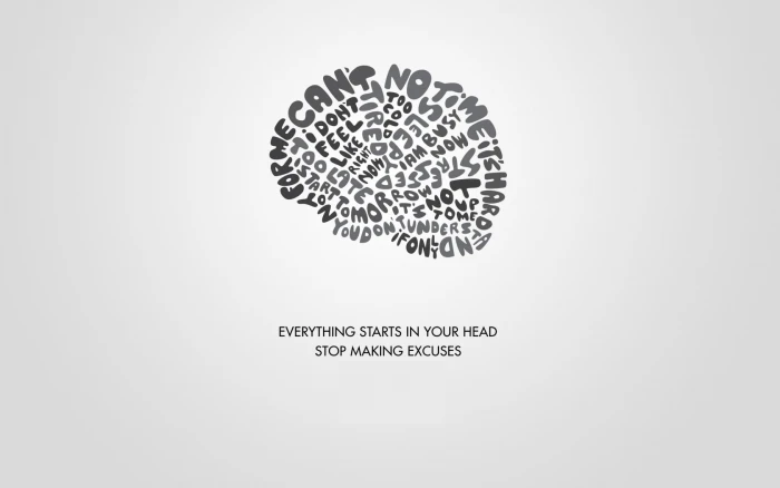 gray and black cloud text procrastination brain motivational 2k