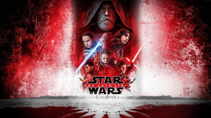 Star Wars The Last Jedi Adam Driver poster Daisy Ridley 2k 4k 5k 8k