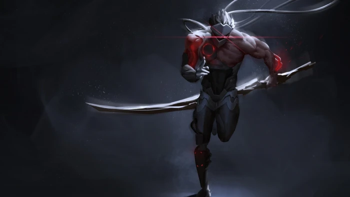 Blackwatch Genji wallpaper Overwatch video games 2k