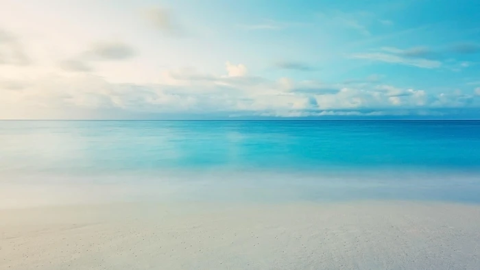 horizon blue ocean sea sky skies water body of 2k