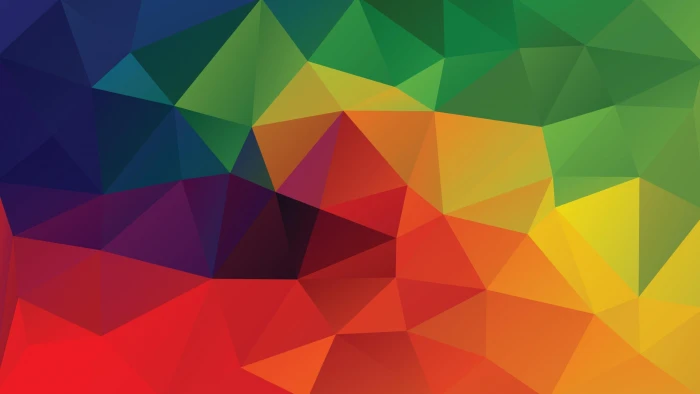 Pattern Colorful Geometry Abstract 2k