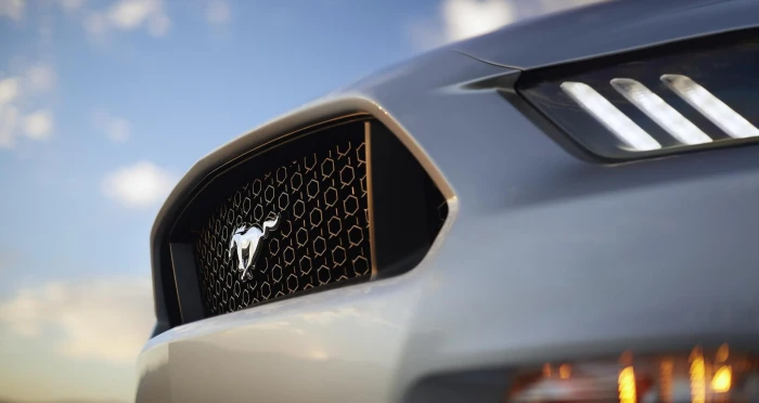 white Ford Mustang coupe GT car mode of transportation 2k