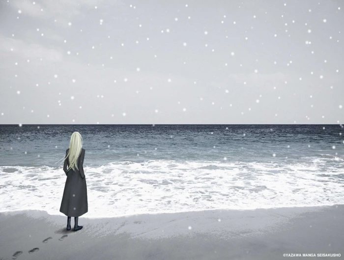 white haired female anime character wallpaper Nana Girl Osaki