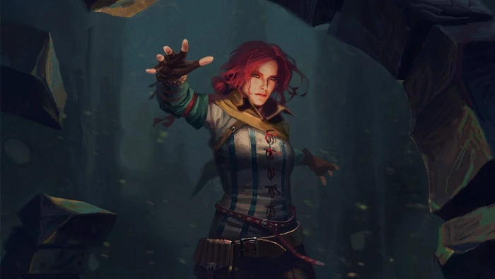 art magic the Witcher enchantress Triss Merigold Gwent The Card Game 2k