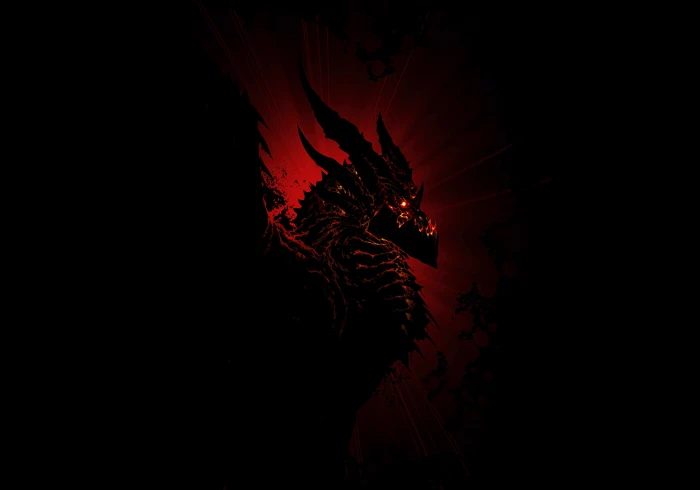 black and red dragon wallpaper fantasy warcraft world of 2k