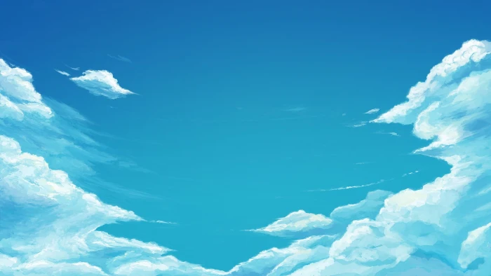 cloud illustration drawing sky clouds blue beauty in nature 2k