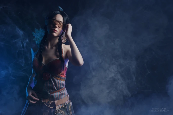 cosplay The Witcher Philippa Eilhart DamnAvenger 3 Wild Hunt 2k