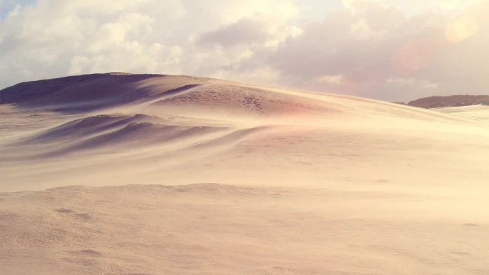 Desert Sand Dune Nature