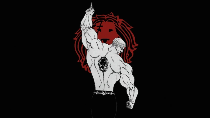 Escanor Sin of Pride Seven Deadly Anime The Sins 2k