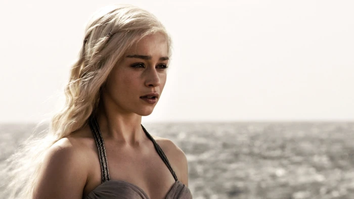 Game of Thrones Daenerys Targaryen Emilia Clarke hair blond 2k