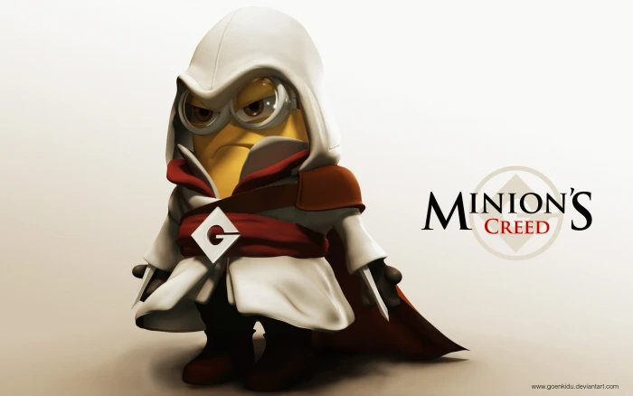 Minion's Creed wallpaper Despicable Me Assassin's crossover 2k