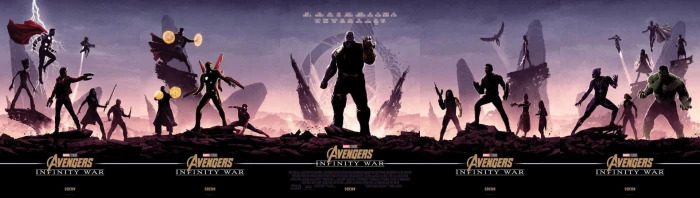 Movie Avengers Infinity War Black Panther Marvel Comics 2k