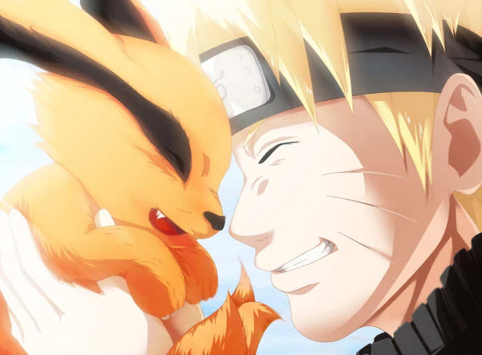 Naruto and Kurama wallpaper Anime Uzumaki 2k