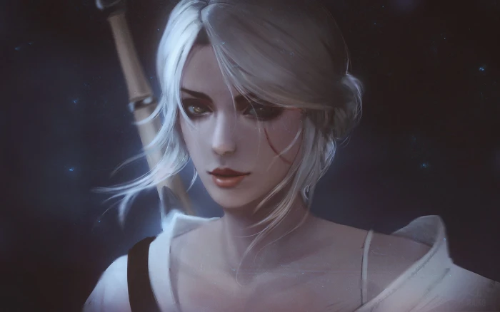 The Witcher 3 Wild Hunt Ciri headshot 2k