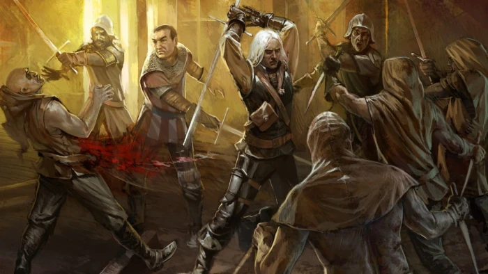 untitled The Witcher Geralt of Rivia fantasy art and craft