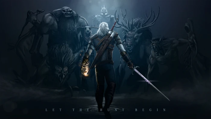 The Witcher wallpaper monsters twilight 3 Wild Hunt 2k