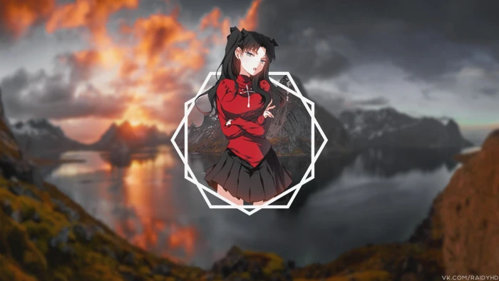 Tohsaka Rin anime girls picture in Fate Stay Night 2k