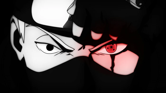 Anime Naruto Kakashi Hatake Sharingan 2k 4k