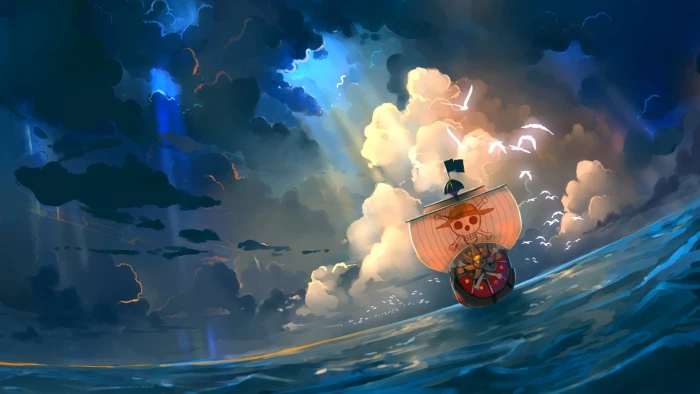 Anime One Piece Thousand Sunny 2k