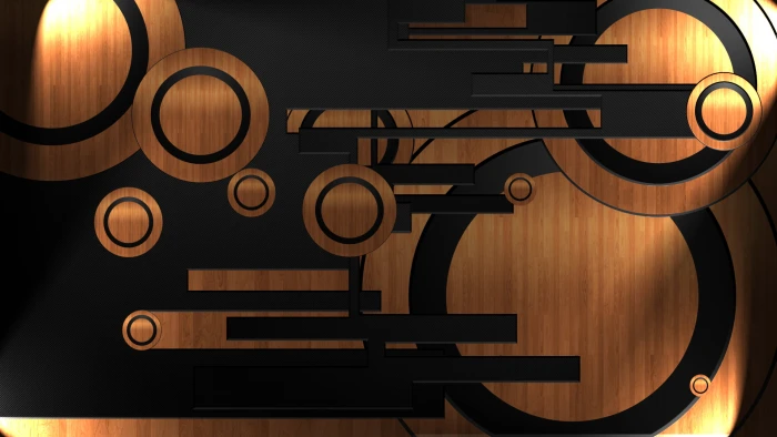 black and brown wooden table wall decor 2k