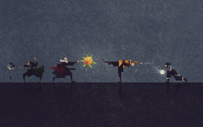 Abstract Avatar The Last Airbender HD digital artwork