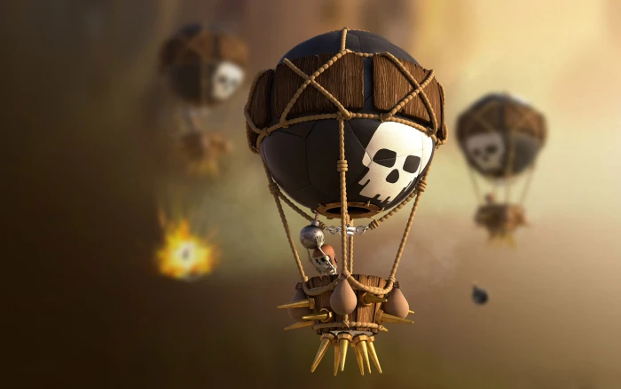 clash of clans supercell games hd balloons 2k