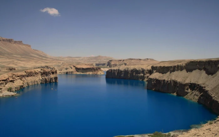 Afghanistan Band E Amir Beautiful natural landscap brown rock formation 2k