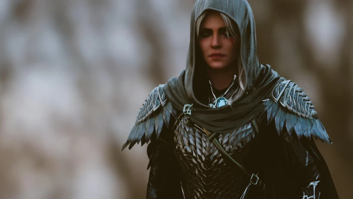 Eziomaverick Cirilla video game art artwork Fiona Elen Riannon 2k